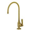 Kingston Brass KS5197NML Magellan Single-Handle Water Filtration Faucet, Brushed Brass KS5197NML
